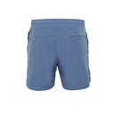 Blue shorts on a white background