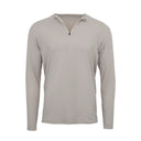 Gray long-sleeve shirt on a white background