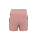 Pink shorts on a white background